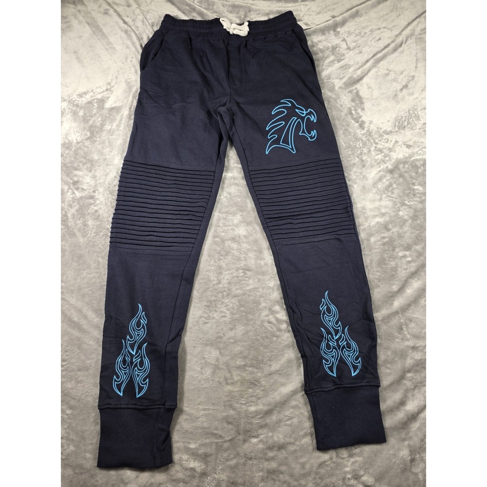 NWT DIsney Parks Villains Hercules Hades Terry Sweatpants Joggers w/Pockets